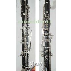 Funion Low E Bass Clarinet Kit Bb Key LOW Eb Nickel Plated Mouthpiece Case