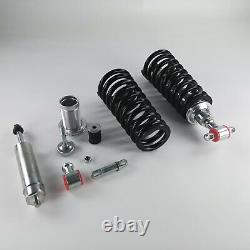 GM A F X G Body Adjustable Front Coilover Shocks SBC Small Block LS Springs