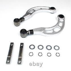 Godspeed Adjustable Rear Camber Kit Control Arms For 13 14 15 Acura ILX Silver