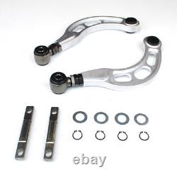 Godspeed Silver Gen2 Adjustable Aluminum Rear Camber Kit For 2013-2021 Acura ILX