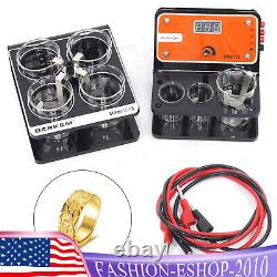 Gold Plating Kit 3A Machine Jewelry Electroplating Tools With Voltage Adjustable