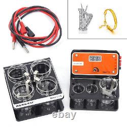 Gold Plating Kit 3A Machine Jewelry Electroplating Tools With Voltage Adjustable