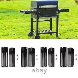 Heat Plate Replacement Kit for BBQ Gas Grill 8Pcs Adjustable in Stainless Steel