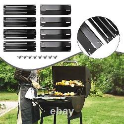 Heat Plate Replacement Kit for BBQ Gas Grill 8Pcs Adjustable in Stainless Steel