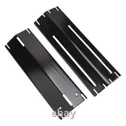 Heat Plate Replacement Kit for BBQ Gas Grill 8Pcs Adjustable in Stainless Steel