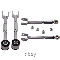 Heavy Duty Adjustable Rear Camber Arm + Toe Traction Kit for Nissan 350Z 2003