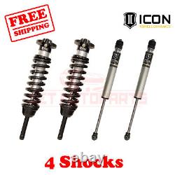 ICON Kit of 4 2.5 Reservoir Coilovers+2.0 IR Shocks for Toyota Tacoma 16-22 4WD