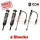 Icon Kit Of 4 2.5 Reservoir Coilovers+2.0 Rr Shocks For Toyota Tacoma 05-15