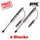 Kit 2 Fox 0-1 Lift Front Shocks For Ford F250 Superduty 4wd 99-04