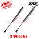 Kit 2 Fox 0-1 Lift Rear Shocks For Gmc Canyon 2015-2016