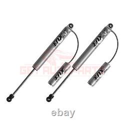Kit 2 Fox 1.5-3 Lift Front Shocks for Ford F250 Superduty 4WD 99-04