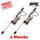 Kit 2 Fox 5.5-7 Lift Front Shocks Fits Ford F-350 Cab Chassis/utility 4wd 08-16
