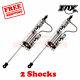 Kit 2 Fox 5.5-7 Lift Front Shocks For Ford F250 Superduty 4wd 2008-2010