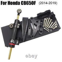 Kit Fit Honda CB650F 2014-2019 Motorcycle Adjustable Steering Damper Bracket Kit