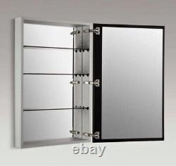 Kohler Catalan 24-1/8 x 36-1/8 Aluminum Single-Door Medicine Cabinet 2943-PG