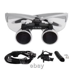 LED Dental Headlight Loupes Kit, 2.5x 3x Magnification