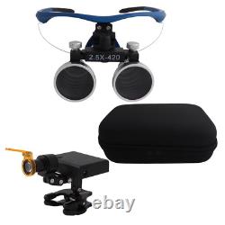 LED Dental Headlight Loupes Kit, 2.5x 3x Magnification