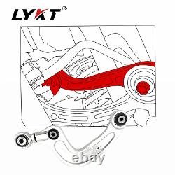 LYKT 2pcs Adjustable Arms Alignment Rear Camber Kit for Audi S4? A4? S5? A5? RS5