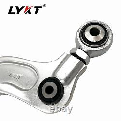 LYKT 2pcs Adjustable Arms Alignment Rear Camber Kit for Audi S4? A4? S5? A5? RS5