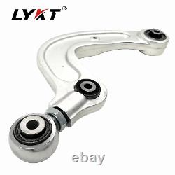 LYKT 2pcs Adjustable Arms Alignment Rear Camber Kit for Audi S4? A4? S5? A5? RS5