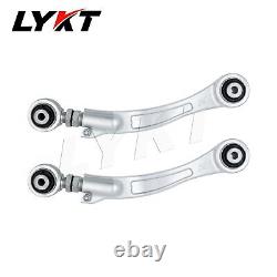 LYKT 2pcs Adjustable Arms Alignment Rear Camber Kit for Jaguar 2016-2020 XF