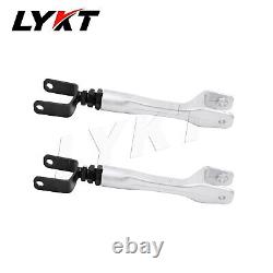 LYKT 2pcs Adjustable Control Arm Alignment Rear Toe Kit for Volvo 2003-2014 XC90