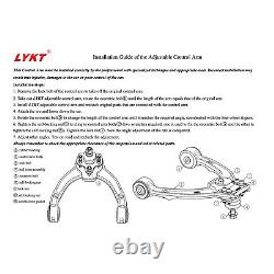 LYKT 2pcs Alignment Front Camber Adjustable Arms for Audi Q7? Touareg? Cayenne