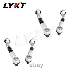 LYKT 4pcs Adjustable Arms Alignment Front Camber Kit for Audi A4? A5? RS5? S4? S5