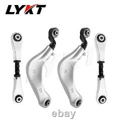 LYKT 4pcs Adjustable Rear Camber&Toe Kit for Audi A? S? Q5? RS5/7? SQ5&Porsche Macan