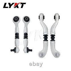 LYKT 4pcs Front Adjustable Camber Arms for AudiQ5? A4~8? RS5~7? S4~8 & PorscheMacan