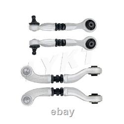 LYKT 4pcs Front Adjustable Camber Arms for AudiQ5? A4~8? RS5~7? S4~8 & PorscheMacan