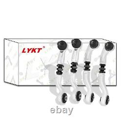 LYKT 4pcs Front Adjustable Camber Arms for AudiQ5? A4~8? RS5~7? S4~8 & PorscheMacan