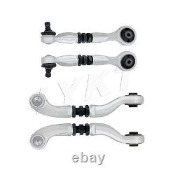 LYKT 8pcs Adjustable Front&Rear Camber&Toe Kit for Audi A? S? Q5? RS5/7? SQ5 &Macan