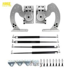 Lambo BMW Door Bolt On Vertical Doors Kit Adjustable Silver Fit For Most Of Car