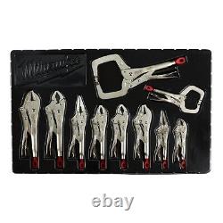 Milwaukee 48-22-3690 Torque Lock Locking Pliers Kit (10-Piece)