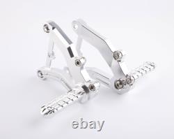 Motocorse Adjustable Rear Sets Kit Classic Style For Brutale 990 R 2010-2013