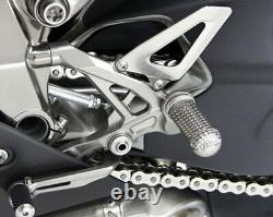 Motocorse Adjustable Rear Sets Kit For Panigale 1199r