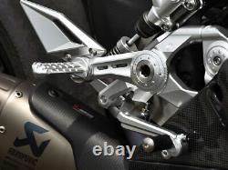 Motocorse Adjustable Rear Sets Kit For Panigale V4 / S / R