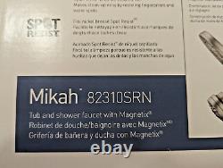 NEW Moen 82310SRN Mikah Tub & Shower Trim kit in Brushed Nickel WithValve M-Pact