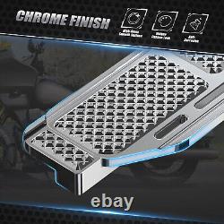 NICECNC Enlarged Rider Footboard Kit For Harley Softail Deluxe FLSTN 2005-2017