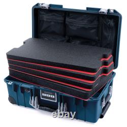 Pelican x ColorCase 1535 Air Deep Pacific with Silver Latches