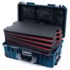 Pelican X Colorcase 1535 Air Deep Pacific With Silver Latches