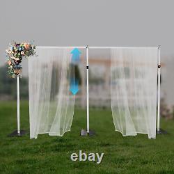 Pipe and Drape Backdrop Stand Kit, Drape Stand kit, Adjustable Backdrop Stand