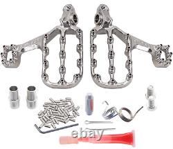 Pro Moto Billet Fastway Evo EXT Stainless Steel FootPeg Set And Fit Kit 22-5-007