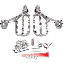 Pro Moto Billet Fastway Evo EXT Stainless Steel FootPeg Set And Fit Kit 22-5-007