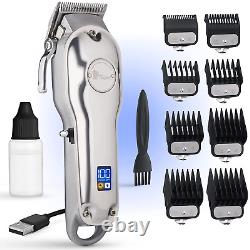 Professional Hair Clippers with Extremely Fine Cutting, Cordless Hair Clippers f