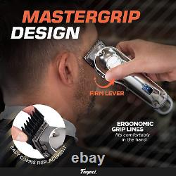 Professional Hair Clippers with Extremely Fine Cutting, Cordless Hair Clippers f