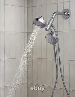 Purist 2-in-1 multifunction 2.5 gpm shower combo kit Polished Chome