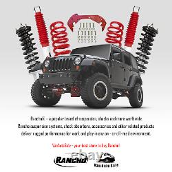 Rancho RS9000XL Rear 5-6 Lift Shocks for Chevy Silverado 1500HD 4WD 01-03 Kit 2