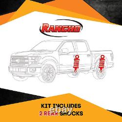 Rancho RS9000XL Rear Shocks for Chevy G-30 2WD 92-95 Kit 2